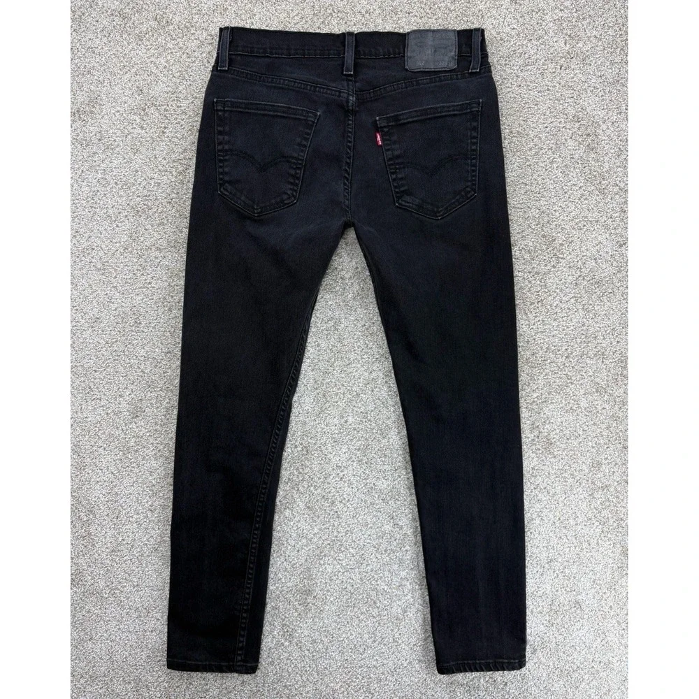 Levis 512 Slim Taper Jeans Mens 32x32 (Fit 32x30) Black Native Cali Wash Stretch
